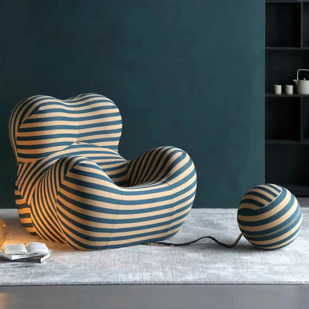 Single Chaise Bean Bag Recliner