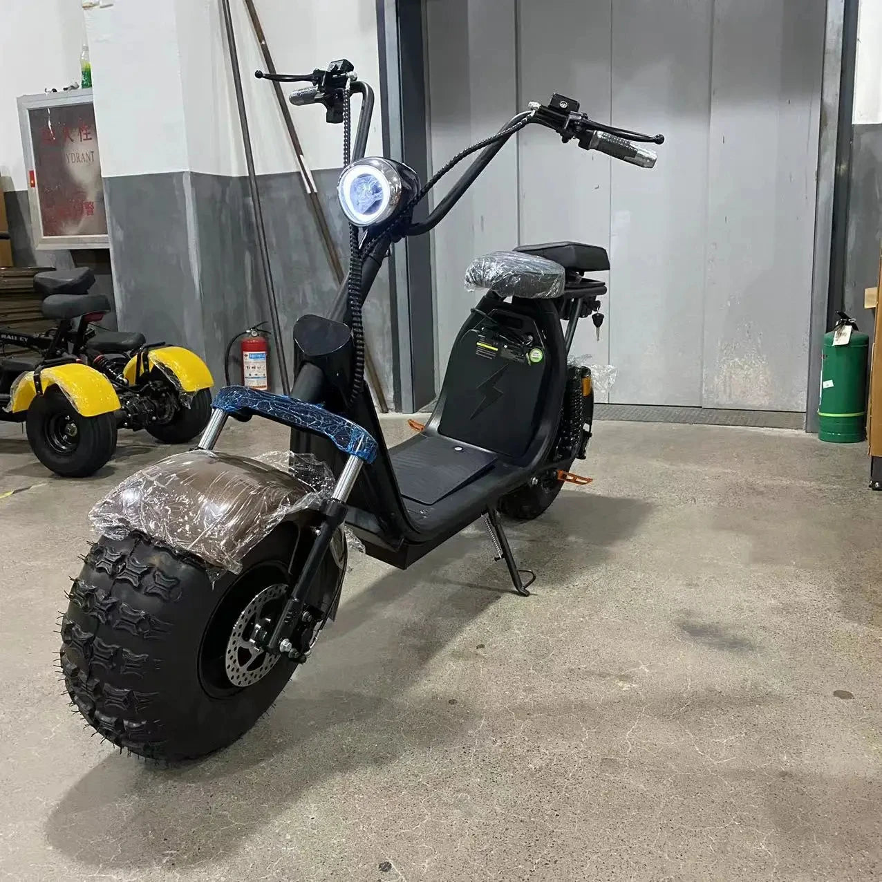 Aluminum Alloy Electric Motorcycle 2000W