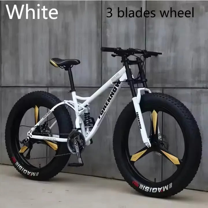 Fat Tire Bike Double Disc Brake 24inch 26inch