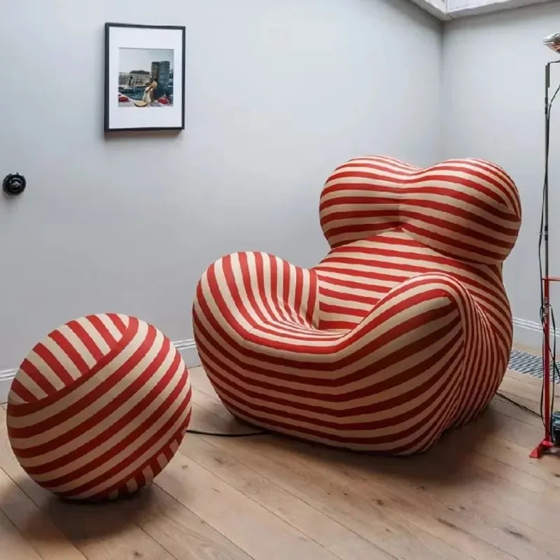 Single Chaise Bean Bag Recliner