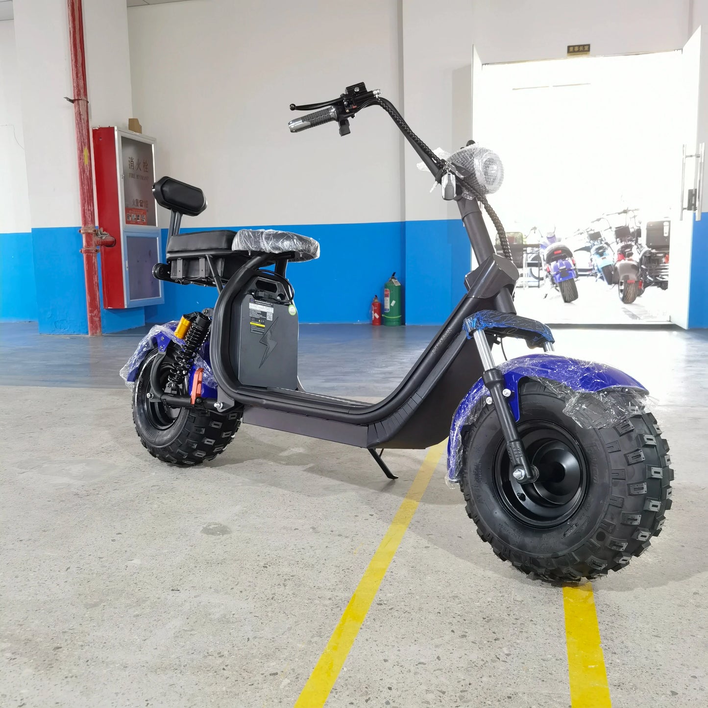 Aluminum Alloy Electric Motorcycle 2000W