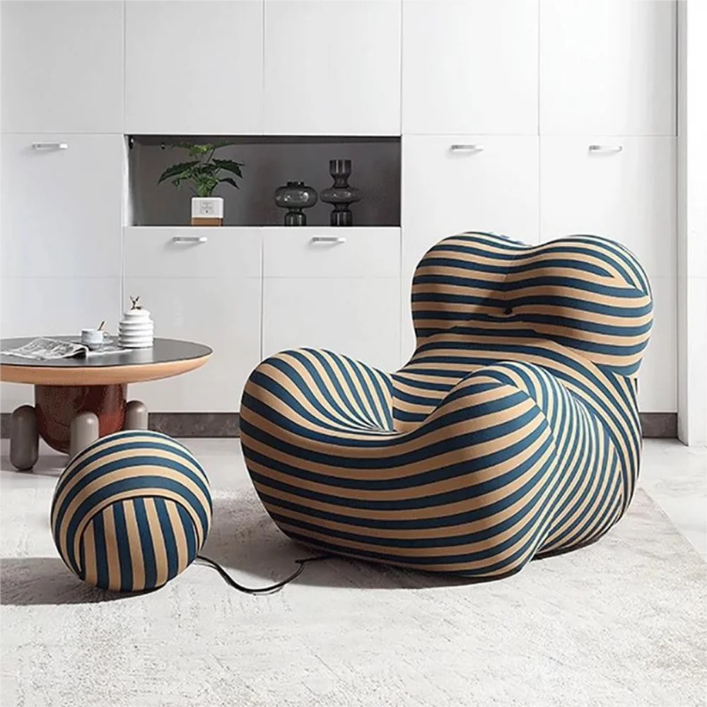 Single Chaise Bean Bag Recliner