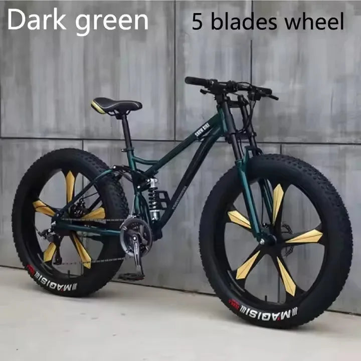 Fat Tire Bike Double Disc Brake 24inch 26inch