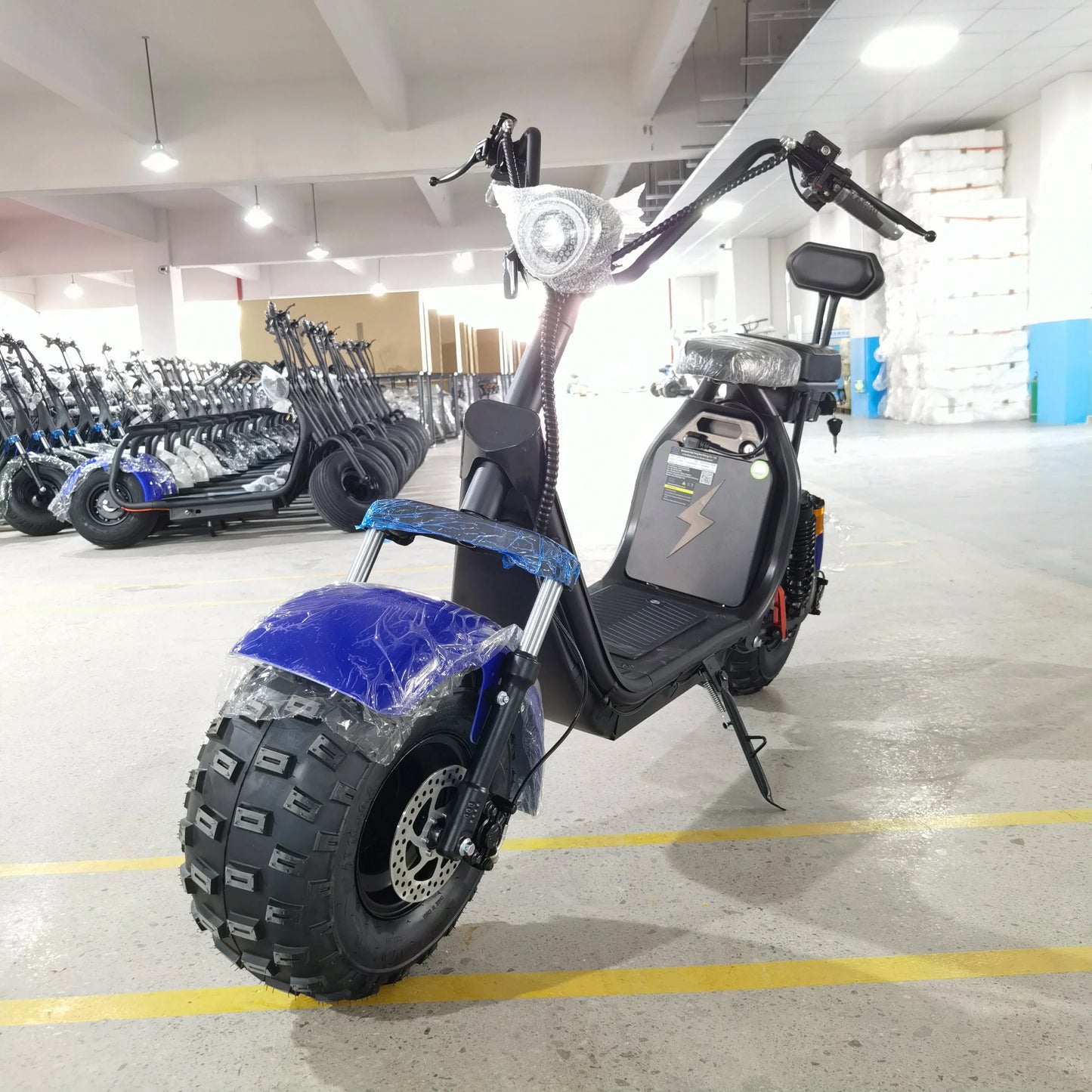 Aluminum Alloy Electric Motorcycle 2000W
