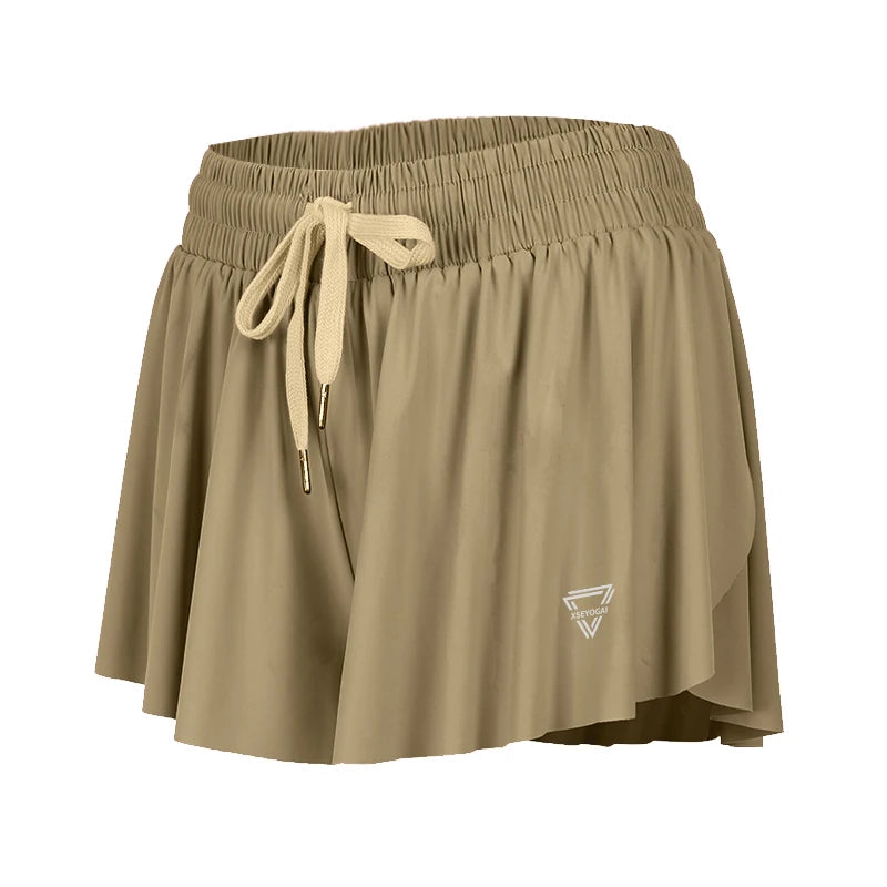 Women's Yoga Workout Shorts with Pockets