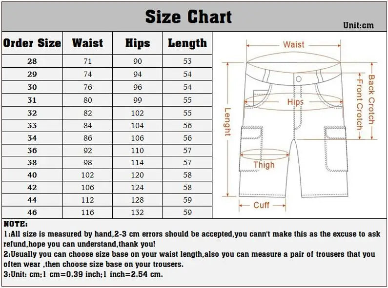 Baggy Multi Pocket Military Cargo Shorts