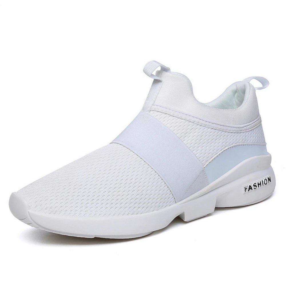 Comfortable Breathable Non-Leather Mesh Jogging Shoes