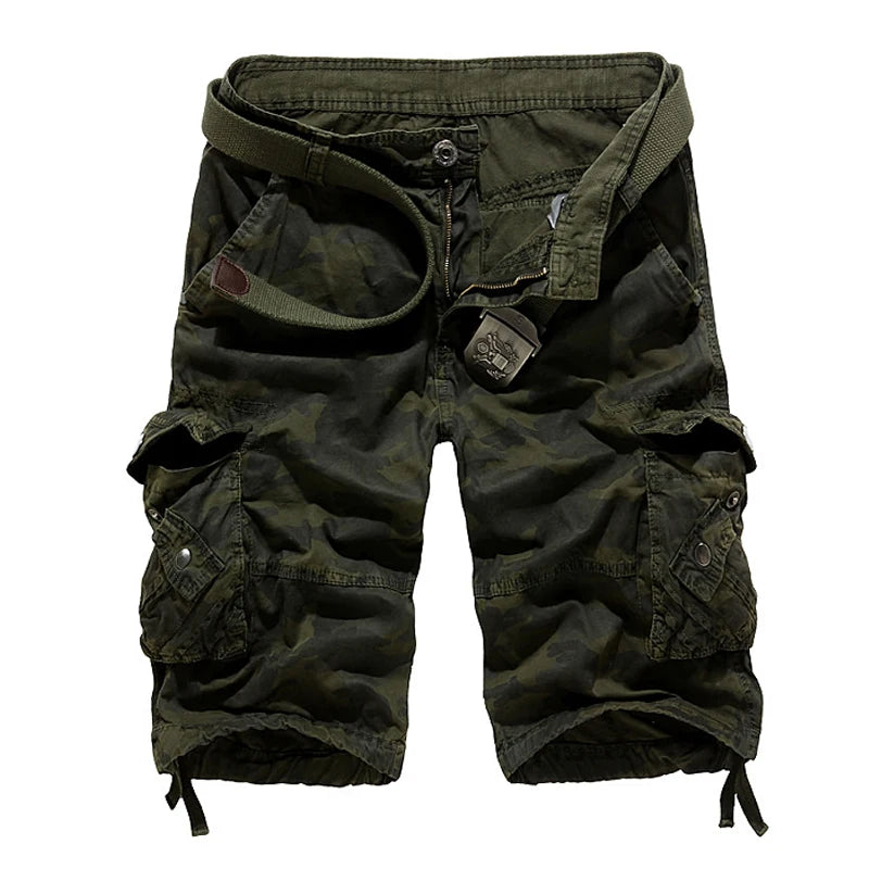 Camouflage Loose Cool Summer Cargo Shorts