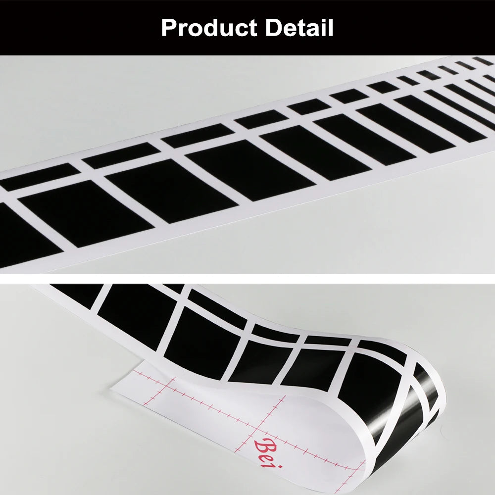 2pcs Car Side Skirt Sticker