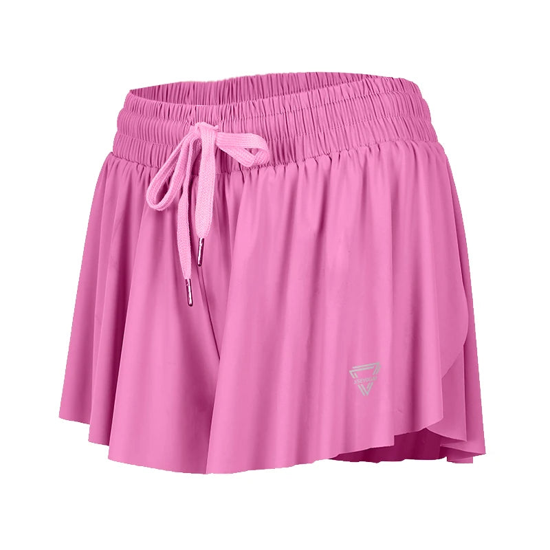 Women's Yoga Workout Shorts with Pockets