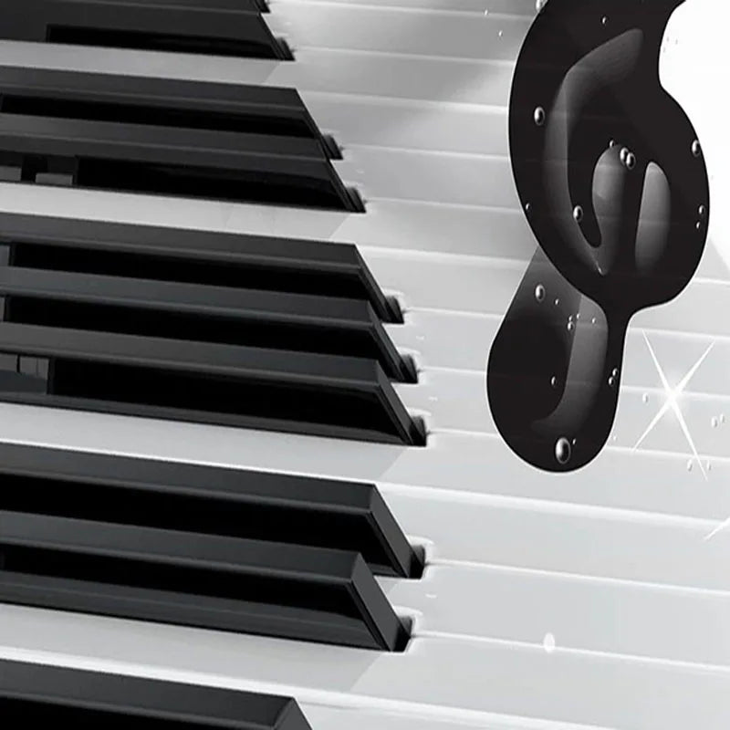 3D Wallpaper Modern Musical Note Murals
