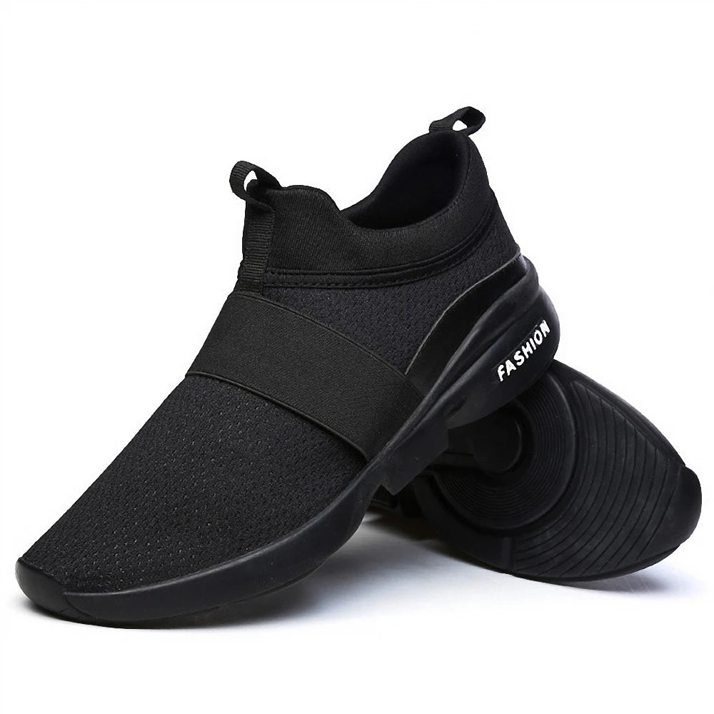 Comfortable Breathable Non-Leather Mesh Jogging Shoes