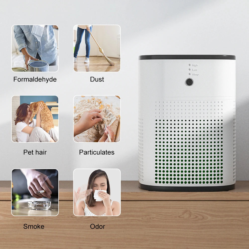 HY1800 Air Purifier For Home Portable