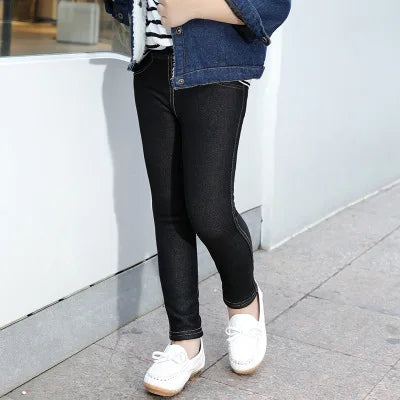 Winter Pants For Girls Leggings Candy Color