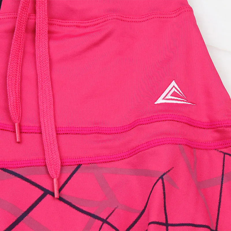Women's Sports Tennis Skort Short Badminton Skirt