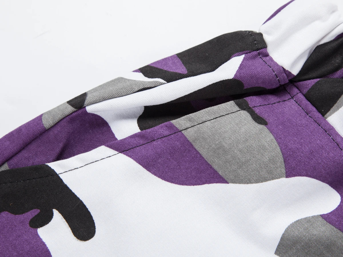 Camouflage Hip Hop Casual Cotton Sweatpants