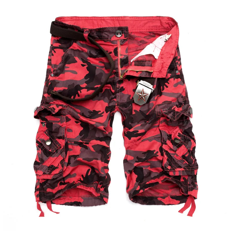 Camouflage Loose Cool Summer Cargo Shorts
