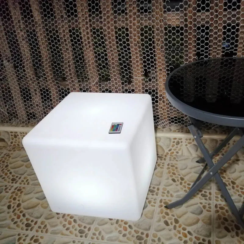 LED Bar Chair Stool, Waterproof, Rechargeable, 16 Color Changing, Home Furniture, SK-LF29, L120 * W43 * H43cm