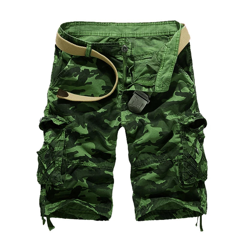Camouflage Loose Cool Summer Cargo Shorts