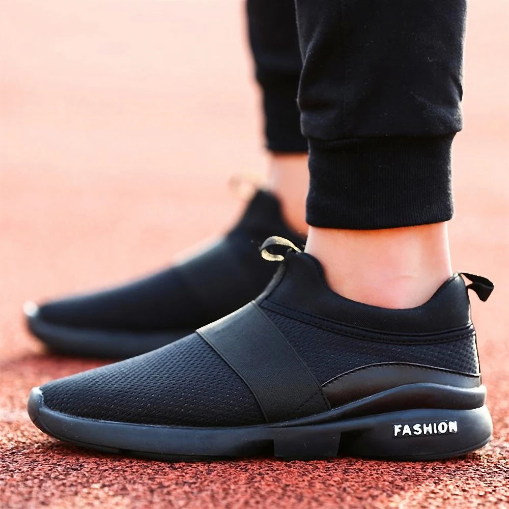 Comfortable Breathable Non-Leather Mesh Jogging Shoes