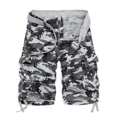 Camouflage Loose Cool Summer Cargo Shorts
