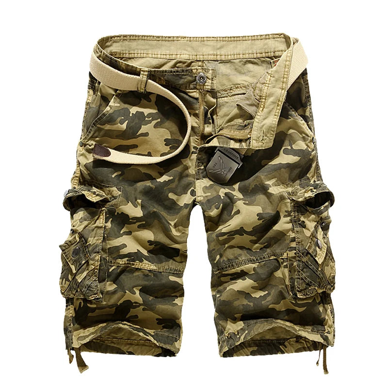 Camouflage Loose Cool Summer Cargo Shorts