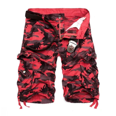 Camouflage Loose Cool Summer Cargo Shorts