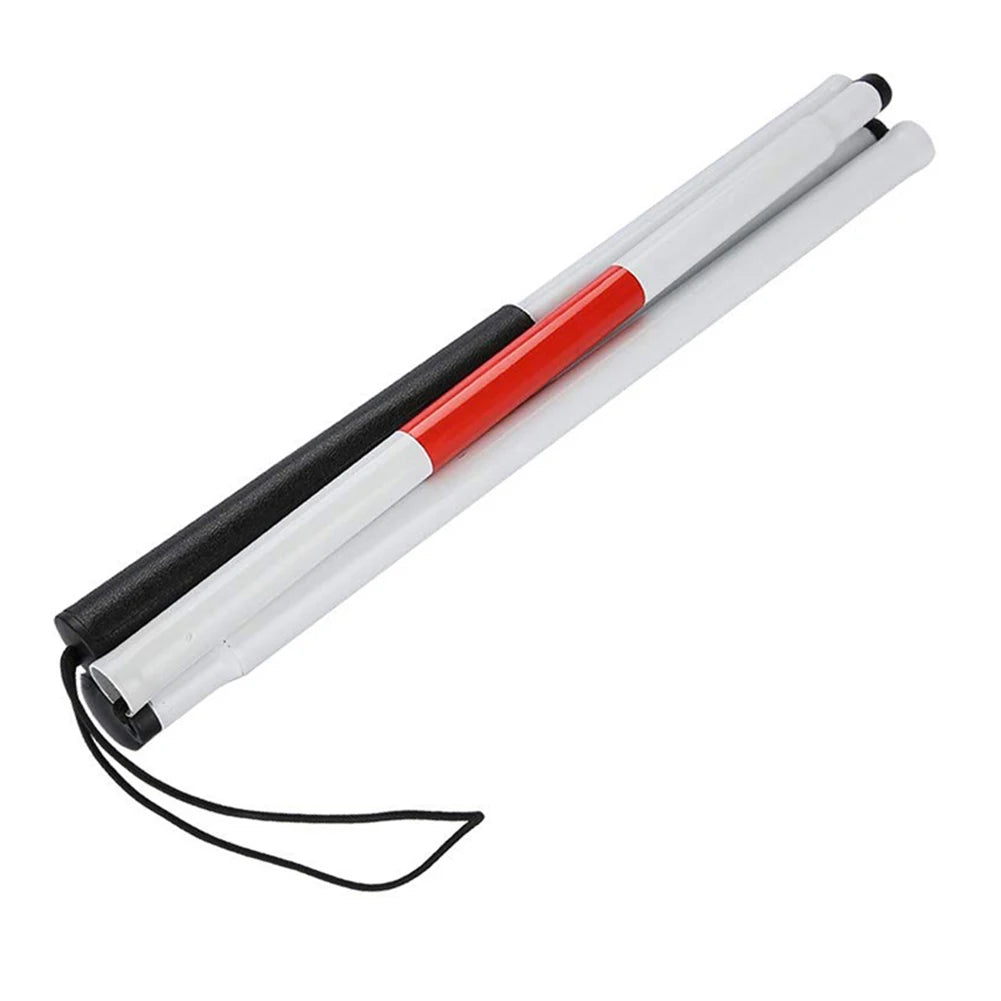 Aluminum Folding Cane Reflective Walking Stick