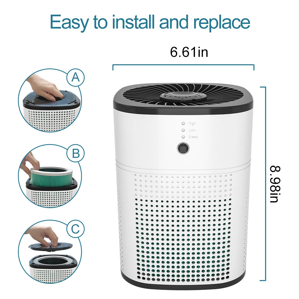 HY1800 Air Purifier For Home Portable