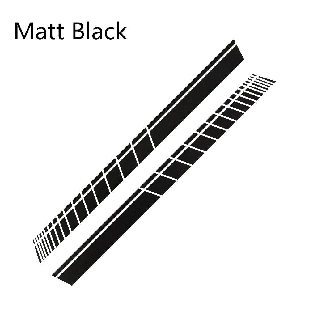 2pcs Car Side Skirt Sticker