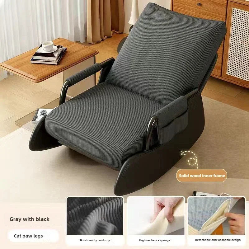 Nordic Style Rocking Reclining Chair