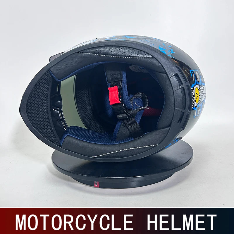 Sunshade Retro Full Racing Helmet