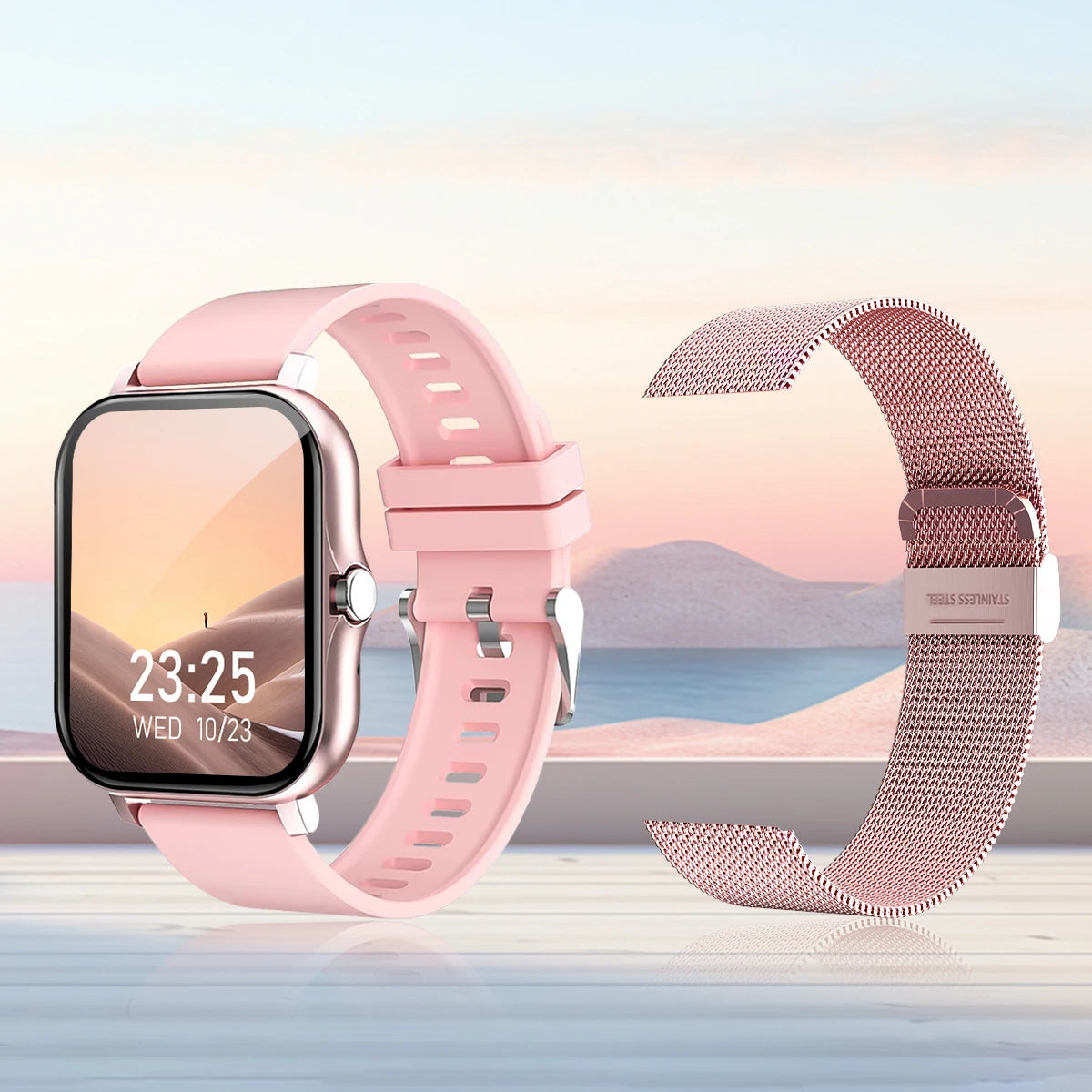 Smart Watch Wireless Fitness Monitoring for IPhone/Andriod