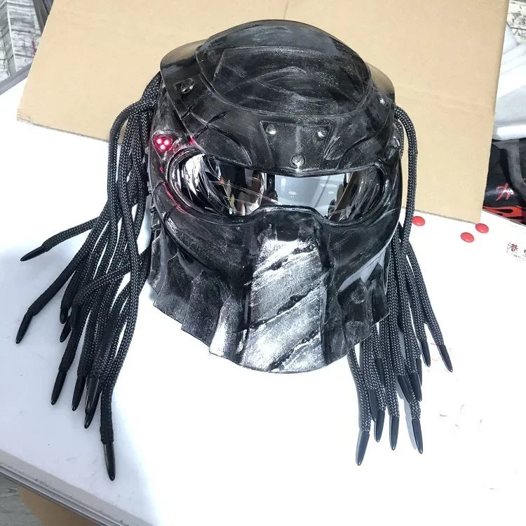 Predator Carbon Fiber Full-face Helmet DOT ECE