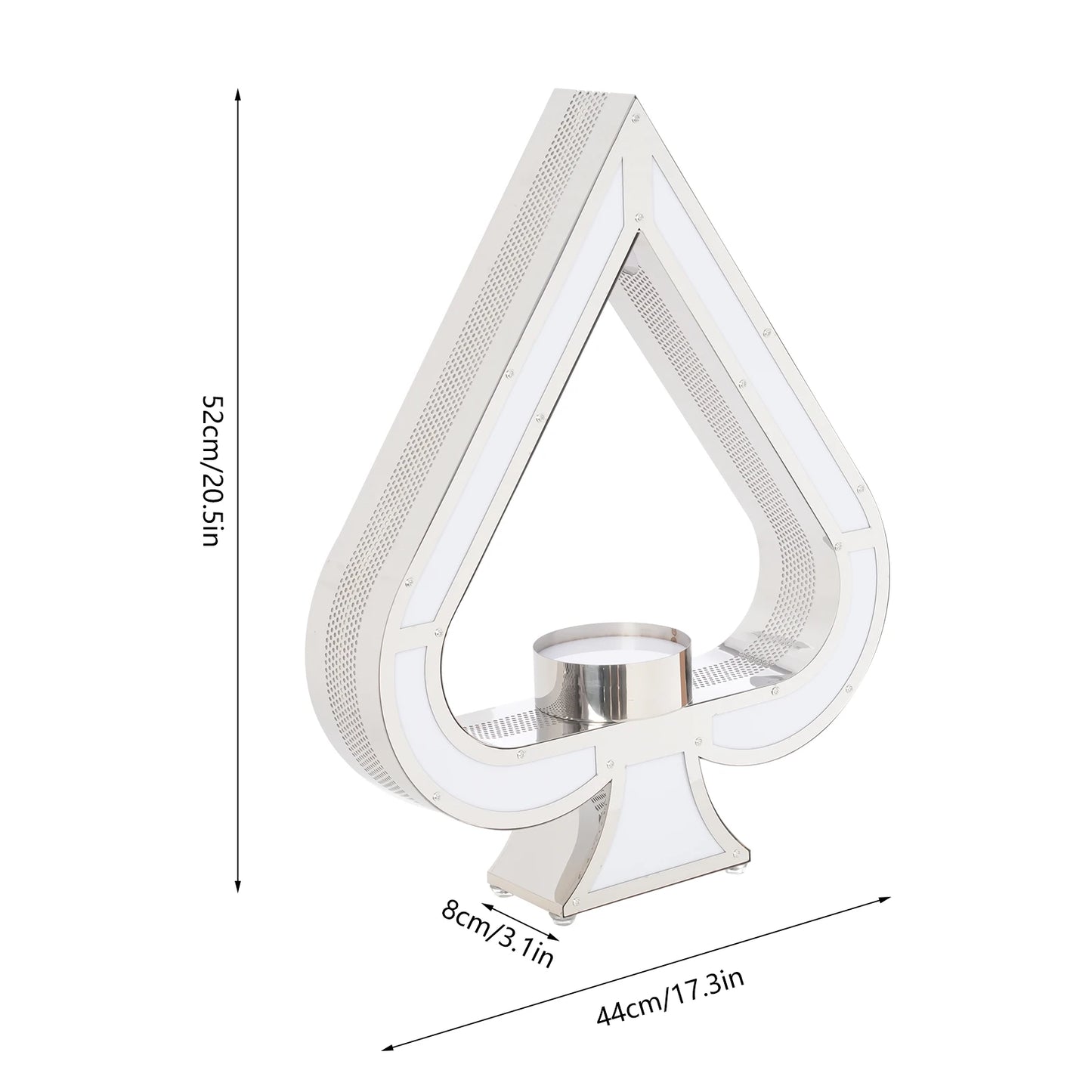 LED Lighted Liquor Bottle Display Shelf
