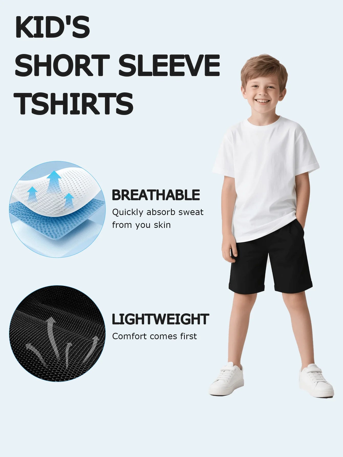 Tween Girls Cute Marine Art Print Tops