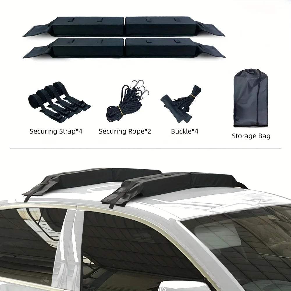 Universal Soft Roof Rack Carrier System for Kayak Surfboard