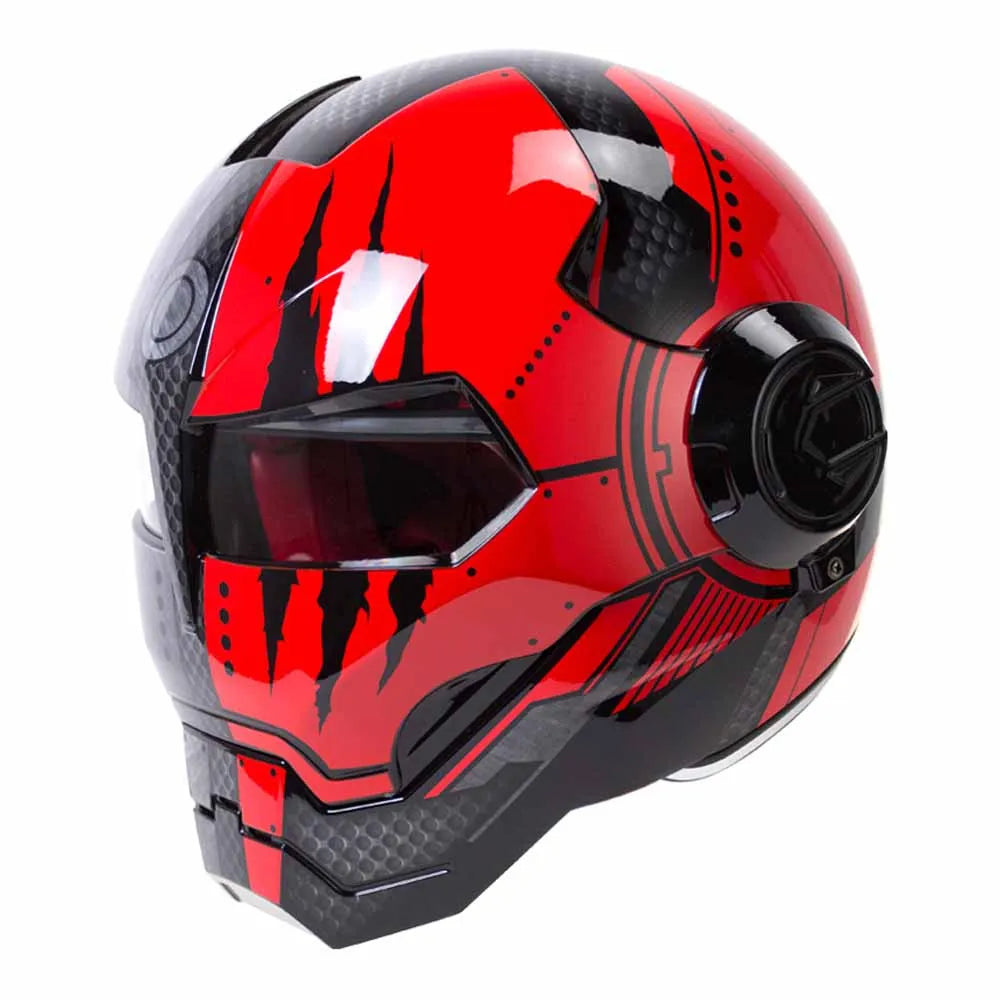 M-XL Biker Helmet Matte Scratch Full Face Wear-Resistant Breathable