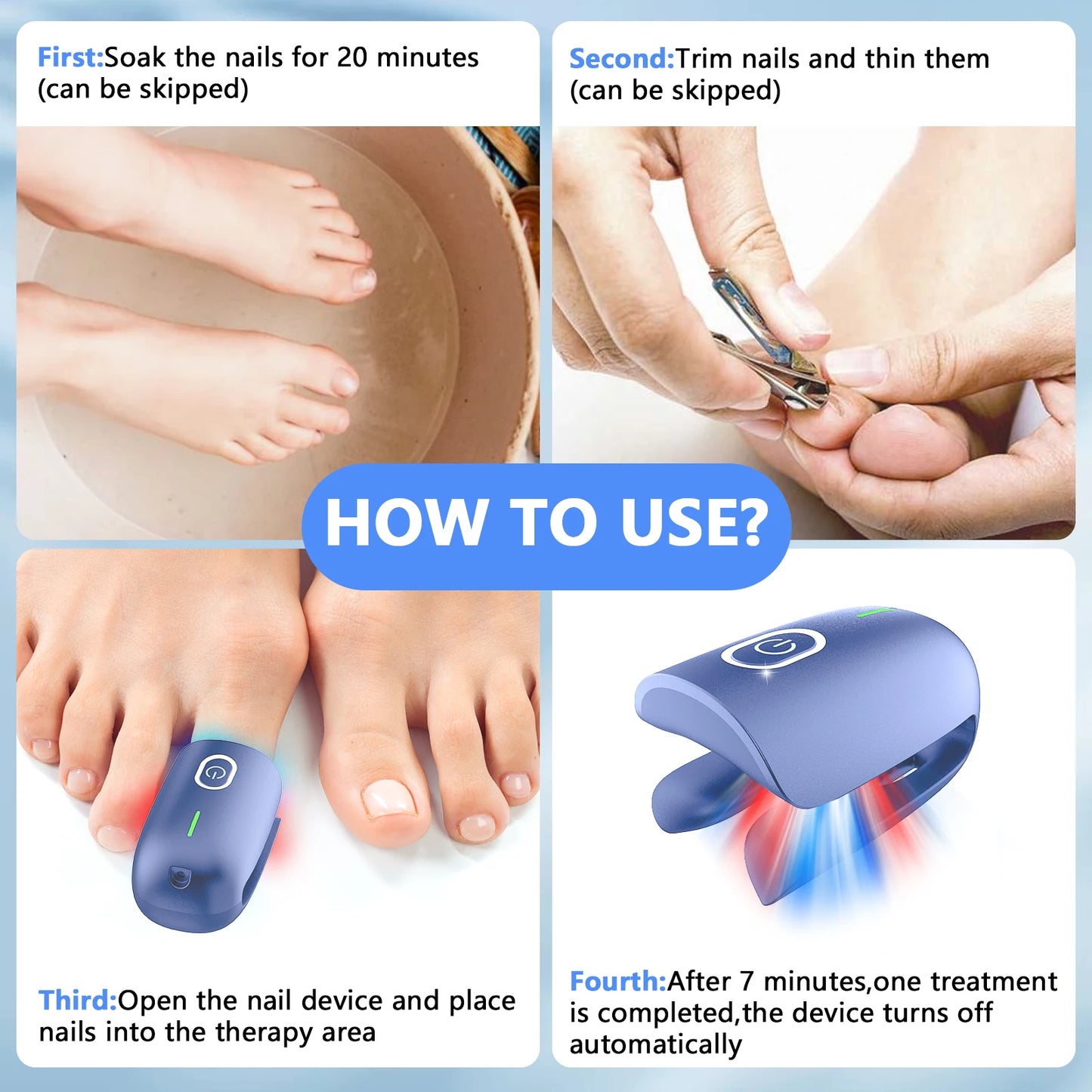KTS Nail Fungus Cleaning Device