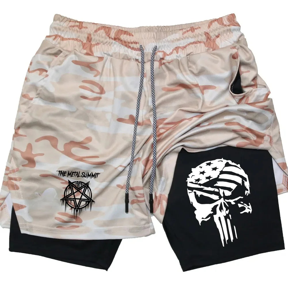 Double Layer Quick-Drying Performance Shorts