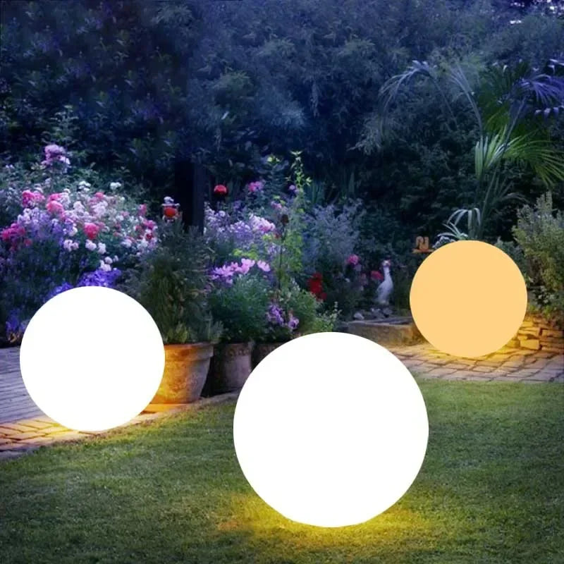 LED Ball Waterproof Landscape Garden Decor