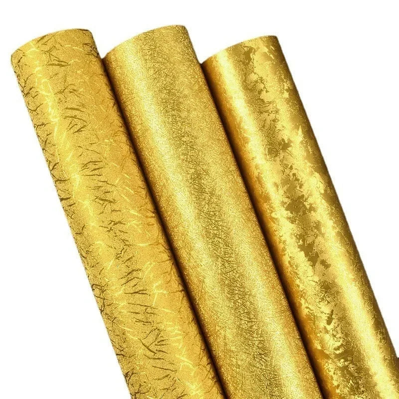 Waterproof Luxury Metallic Glitter Foil Wall Paper