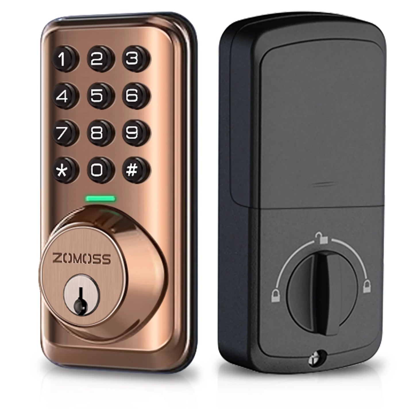 Keypad Entry Door Lock-Smart Deadbolt Easy to Install