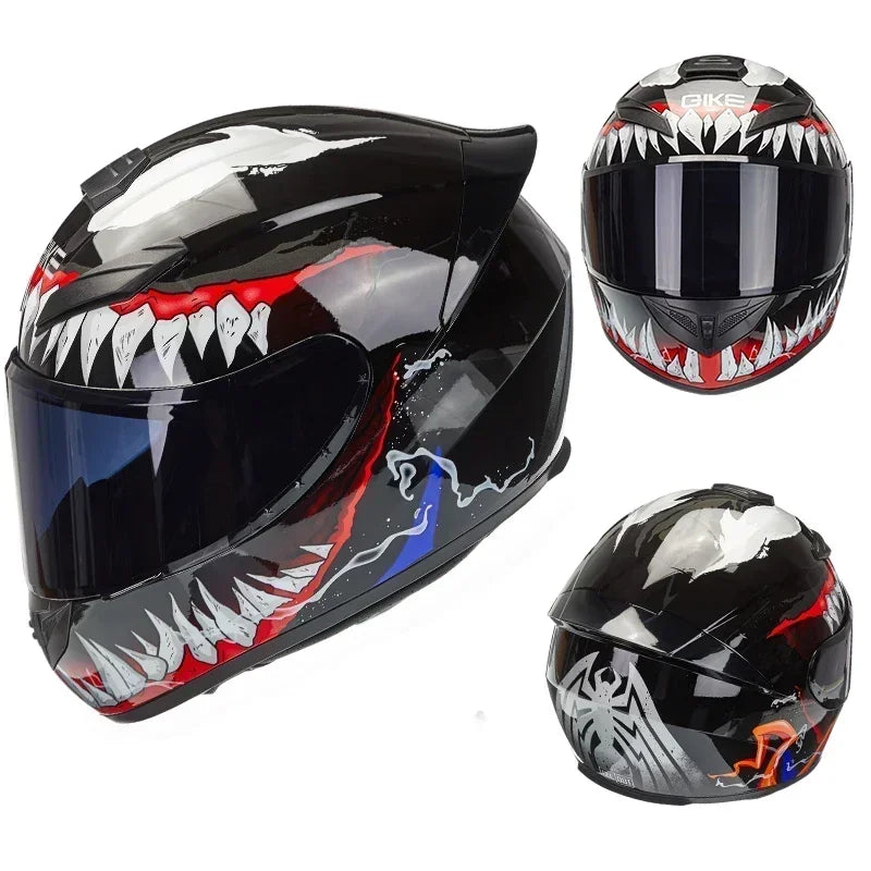 KEMITOUR Full Face Adult Helmet Street Clown