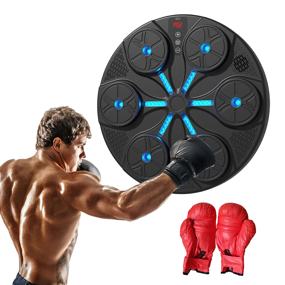 Boxing Reaction Wall Target Adjustable with Gloves