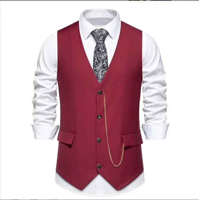 customized top Men's Suit Vest