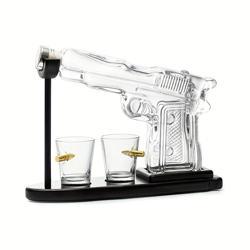 Whiskey Awakener Set with Two 50ml/1.69oz Whiskey Glasses