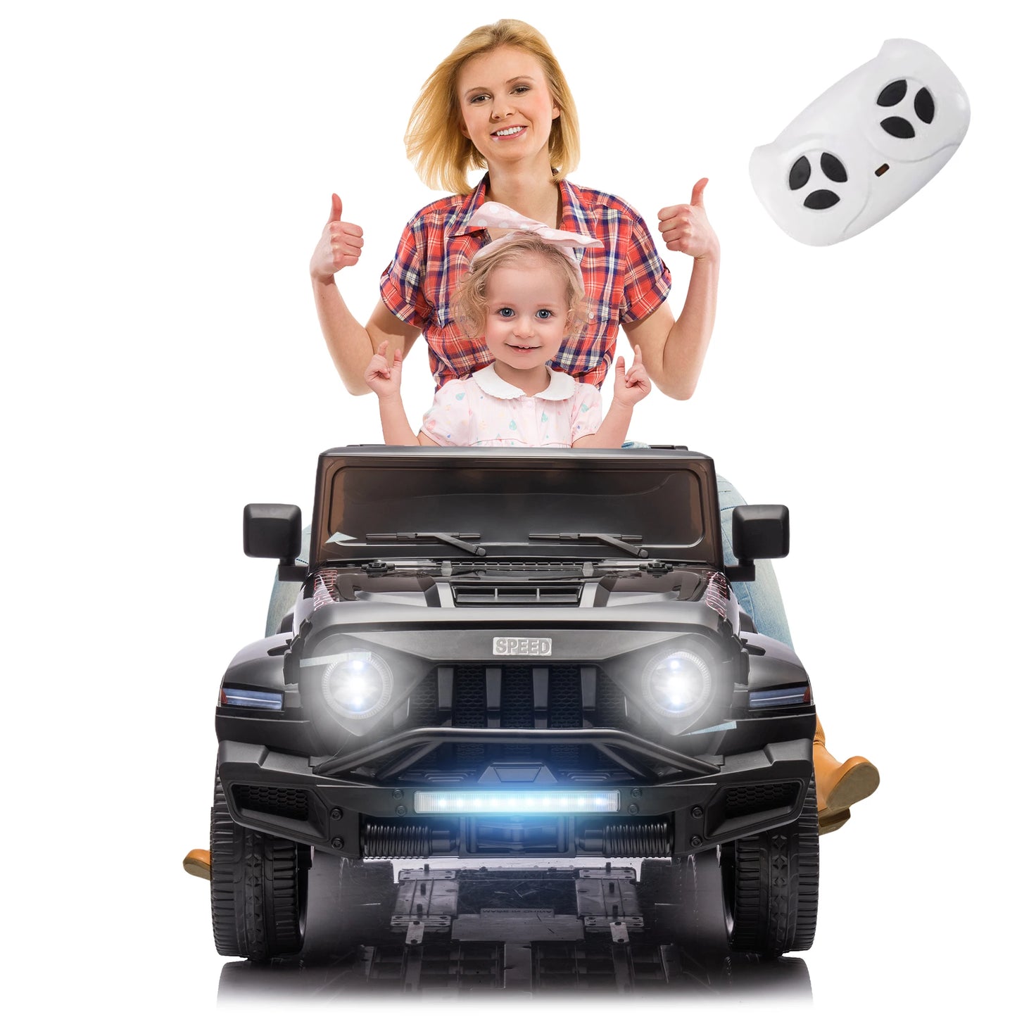 24V Ride On Car for Kids Battery Powered 4WD Toys with Remote