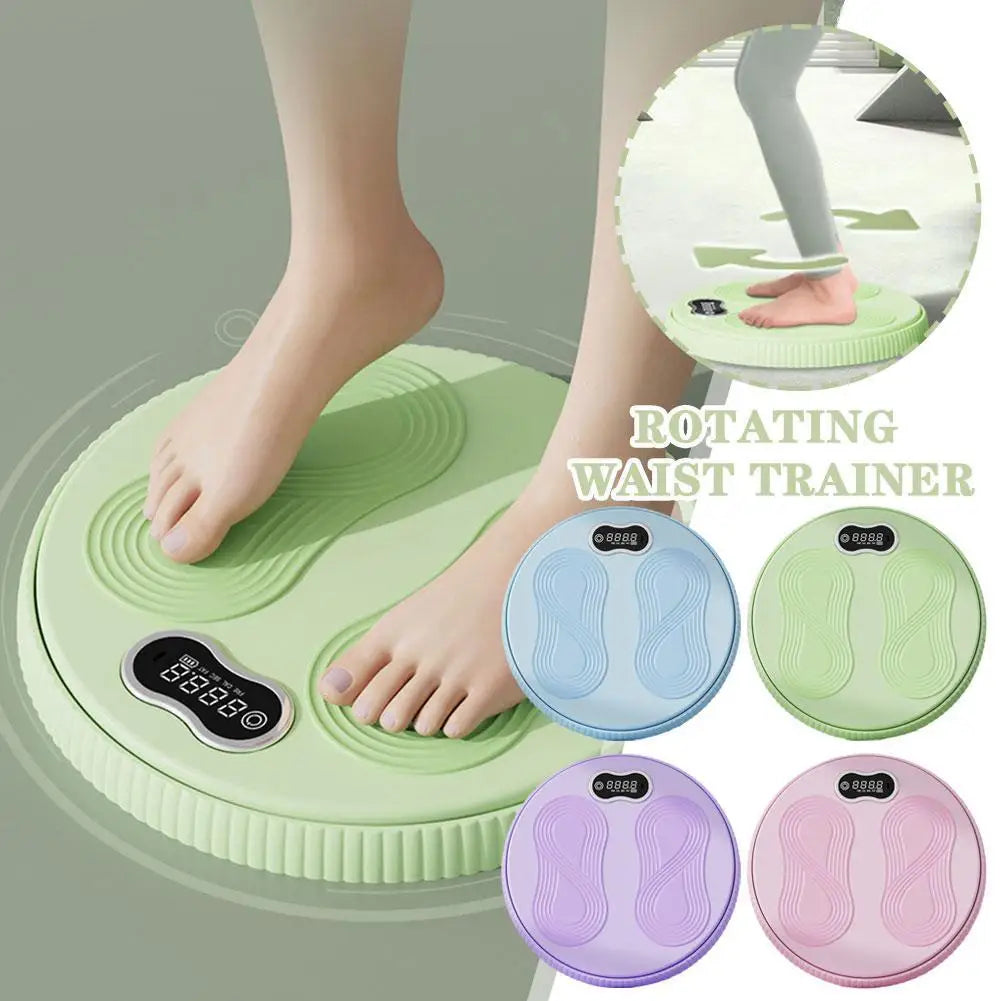 Intelligent Counting Rechargeable Fitness Twist Waist Boards