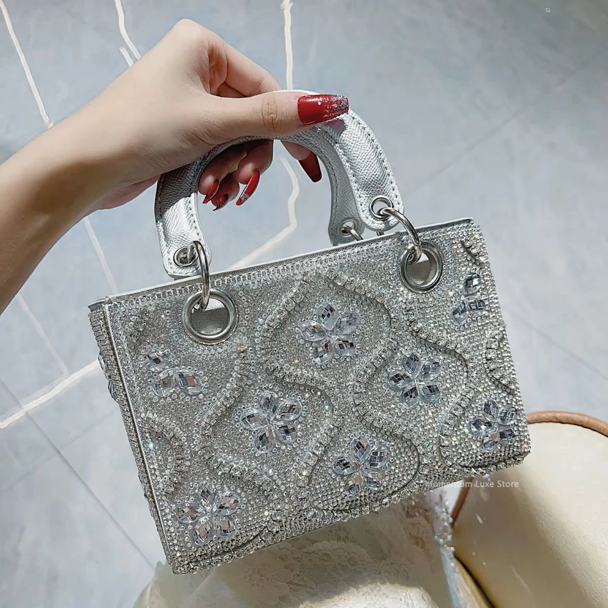 Rhinestone Evening Fashion Clutch